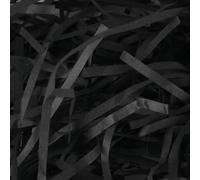 BoxSkivra Papel arrugado negro triturado de 2 libras para cestas de regalo, relleno de papel para envolver regalos, relleno de papel arrugado para cesta de Pascua, Navidad, cumpleaños, día de la madre