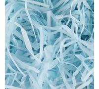 BoxSkivra Papel triturado azul arrugado de 2 libras para cestas de regalo, relleno de papel para envolver regalos, relleno de papel arrugado para cesta de Pascua, Navidad, cumpleaños, día de la madre