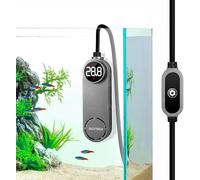 boxtech Calentador de Acuario de 50W, pequeño Calentador Sumergible | Temperatura ajustable, protección contra sobrecalentamiento, control con pantalla digital, para acuarios