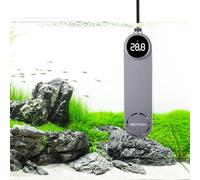 Boxtech Mini calentador de acuario, 50W sumergible Betta Acuario Heater Rod con pantalla digital control externo, ajuste de temperatura (50W)