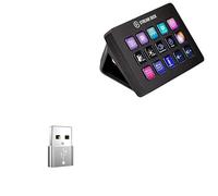 BoxWave Adaptador compatible con Elgato Stream Deck MK.2 - USB-A a C PortChanger (paquete de 5), adaptador de datos de carga OTG tipo C - Plata metálica
