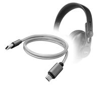 BoxWave Cable compatible con AKG K361-BT - Micro USB DuraCable, cable de carga micro USB trenzado, color gris espacial