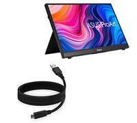 BoxWave Cable compatible con ASUS ProArt Display (PA148CTV) - DirectSync - USB 3.0 A a USB 3.1 tipo C, cable de carga y sincronización USB C - 6 pies - Negro
