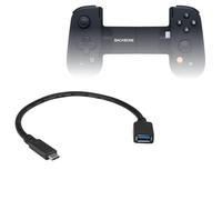 BoxWave Cable compatible con Backbone One (Android) - Adaptador de expansión USB, añade hardware conectado USB a tu teléfono