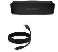BoxWave Cable compatible con Bose SoundLink Mini II - DirectSync - USB 3.0 A a USB 3.1 tipo C, cable de carga y sincronización USB C - 6 pies - Negro