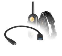 BoxWave Cable compatible con el collar de entrenamiento para perros PATPET 356/357, adaptador de expansión USB, añade hardware conectado por USB a tu teléfono