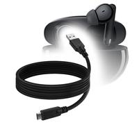 BoxWave Cable compatible con Oppo Enco Free2 - DirectSync - USB 3.0 A a USB 3.1 tipo C, cable de carga y sincronización USB C - 6 pies - Negro