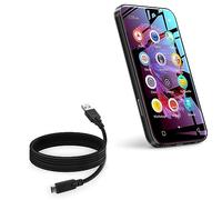 BoxWave Cable compatible con reproductor MP3 WiFi TIMMKOO - DirectSync - USB 3.0 A a USB 3.1 tipo C, cable de carga y sincronización USB C - 6 pies - Negro