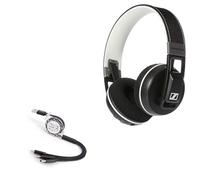 BoxWave Cable compatible con Sennheiser Urbanite XL Wireless AllCharge miniSync, retráctil, cable USB portátil, color negro azabache