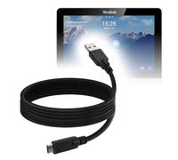 BoxWave Cable compatible con Yealink CTP18 - DirectSync - USB 3.0 A a USB 3.1 tipo C, cable de carga y sincronización USB C - 6 pies - Negro