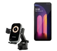 BoxWave® - Cargador de coche inalámbrico Qi para LG V60 ThinQ 5G (pantalla única), color negro