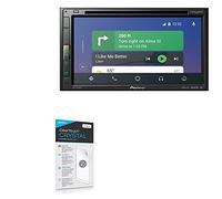 BoxWave® ClearTouch Crystal - Protector de pantalla para Pioneer AVH-2550NEX, AVH-2500NEX (2 unidades)