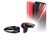 BoxWave Equipo de juego compatible con Nubia Red Magic 5G - Pantalla táctil QuickTrigger Auto, botones de disparo automático para juegos FPS móvil - Negro azabache