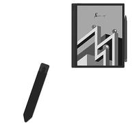 BoxWave Funda para lápiz capacitivo compatible con ONYX BOOX Tab Ultra C - PortaPouch, soporte para lápiz capacitivo portátil autoadhesivo - Negro azabache