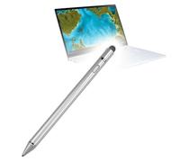 BoxWave Lápiz capacitivo compatible con ASUS Chromebook Flip C433 - AccuPoint Active Stylus, lápiz capacitivo electrónico con punta ultrafina, color plateado metálico