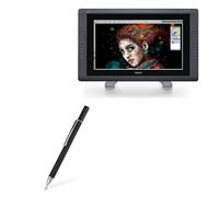 BoxWave Lápiz capacitivo compatible con Wacom Cintiq 22HD Touch DTH-2200, lápiz capacitivo FineTouch, lápiz capacitivo súper preciso, negro azabache