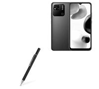 BoxWave Lápiz capacitivo compatible con Xiaomi Redmi 10A - Lápiz capacitivo FineTouch, lápiz capacitivo súper preciso - Negro azabache
