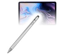 BoxWave - Lápiz capacitivo para TCL 10 Tab Max (lápiz capacitivo de BoxWave) - AccuPoint Active Stylus, lápiz capacitivo electrónico con punta ultrafina para TCL 10 Tab Max, color plateado metálico