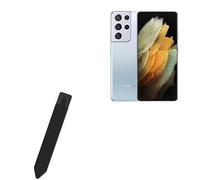 BoxWave® Smart Gadget para Samsung Galaxy S21 Ultra [Stylus PortaSleeve] portapapeles portatil autoadhesivo portátil para Samsung Galaxy S21 Ultra - Negro azabache