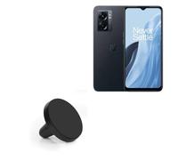 BoxWave Soporte de coche compatible con OnePlus Nord N300 - Minimus MagnetoMount, soporte magnético para coche, soporte magnético para coche
