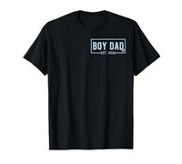 Boy Dad EST 2026 Newborn Dad Father of a Baby Boy Son Pocket Camiseta