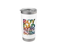 Boy Dad From Son Up To Son Down Vaso térmico de acero inoxidable de doble pared