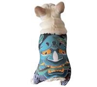 Boy Dog Clothes - Disfraz de estampado de dragón de algodón, transpirable, para mascotas, para de fotos, props | Cute Dog Apparel for Birthday All Season Spring Summer Otomn Winter Wear Small