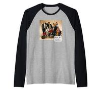 Boy Meets World Motorcycle Gang Cast Photo 90's TV Show Camiseta Manga Raglan