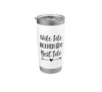 Boy Mom Merch Wife Life Boy Mom Life Best Life Mum Boy Mama Vaso térmico de acero inoxidable de doble pared