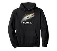 Boya 10 Columbia River Chinook Salmón Pesca Diseño Sudadera con Capucha