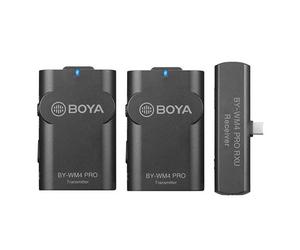 Boya 2.4 GHz Duo Lavalier Microphone Wireless BY-WM4 Pro-K6 para Android