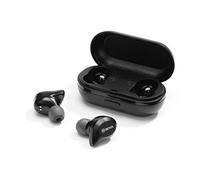 BOYA Auriculares inalámbricos con Bluetooth 5.0, 6 Horas de reproducción de Graves, Sonido estéreo, Funda de Carga portátil, Color Negro