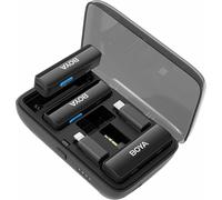 BOYA Juego de micrófono inalámbrico Boyalink Inc 2 Mic, Charger All Type of Plugs (Boyalink)