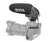 BOYA BY-BM3031 - Micrófono de escopeta supercardioide para cámara réflex digital, condensador, entrevista, micrófono capacitivo, cámara de vídeo, para videocámara Canon Nikon Sony DSLR