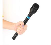 BOYA BY-HM100 Micrófono dinámico de Mano de Mango Largo Omni-direccional (Color: Negro)
