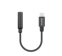 Boya BY-K3 Cable Adaptador de 3.5mm Hembra TRRS a Lightning Macho