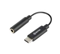 BOYA BY-K6 - Adaptador de audio TRS hembra a tipo C macho de 3,5 mm para DJI OSMO POCKET