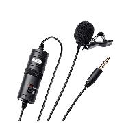 BOYA by M1 3 5 mm Micr fono lavalier Negro para Smartphone y c mara Canon o Nikon