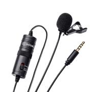 Boya BY-M1DM Micrófono Omnidireccional Dual Lavalier De Solapa