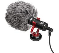 Boya by-mm1 mini riñón micrófono electrónico condensador + clip de