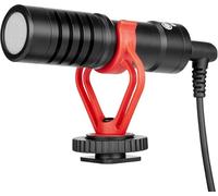 BOYA by-MM1 Mini riñón micrófono electrónico Condensador + Clip de teléfono de Aluminio para iPhone 6/6 Plus/5/5 Plus, Samsung, Huawei, Smartphone y grabadora de Sonido