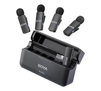 BOYA BY-V4U USB-C Mini Micrófono Lavalier Inalámbrico para iPhone y Android