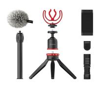 Boya BY-VG330 Kit de vlogging con BY-MM1 + soporte para smartphone
