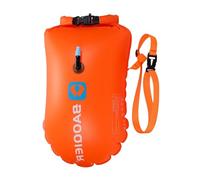 Boya de natación, carrito de natación al aire libre, bolsa de natación inflable y bolsa seca, burbuja de natación, para triatlón de agua abierta, deportes, snorkeling, carreras, accesorios, buena