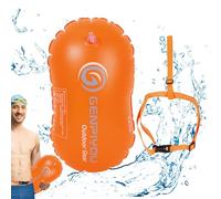 Boya de natación - Flotador de natación al aire libre, flotador de remolque, adorable flotador de seguridad para natación, triatletas de natación, flotador de seguridad impermeable y bolsa seca