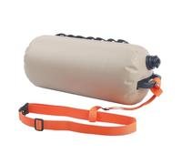 Boya de natación para aguas abiertas, flotador de seguridad para nadar con correa ajustable, bolsas de peso de agua, bolsa de almacenamiento de agua multifuncional para camping, barco, kayak, pesca