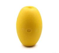 Boya flotante para red de pesca y marcadores de carril de piscina, absorción de espuma EVA, resistente al agua, amarilla, varios tamaños, para agua dulce, agua salada, acuicultura, entrenamiento de
