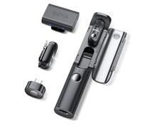 BOYA Magic-03 Micrófono Solapa inalámbrico USB-C para iPhone 15/16, Android, PC, cámara, 48 kHz/24 bits, 30 Horas, micrófono de Solapa Mini para entrevistas, Vlogs, TikTok, grabaciones de Youtube