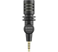 Boya Micrófono omnidireccional BY-M110 TRRS de 3,5 mm