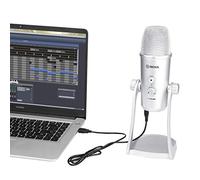 BOYA Micrófono USB para Ordenador, BY-PM700SP Micrófono de Condensador para conferencias para iOS Android Windows Mac Micrófonos de Ordenador para grabación Broadcast Padcast Vlogging